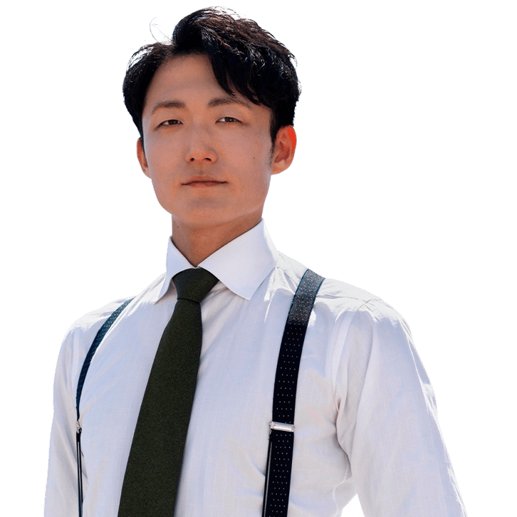 This is a profile image of 小林 明才
