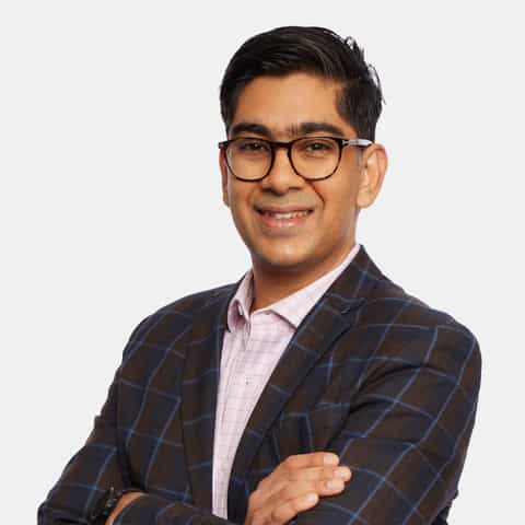 This is a profile image of Nikhil Vyas