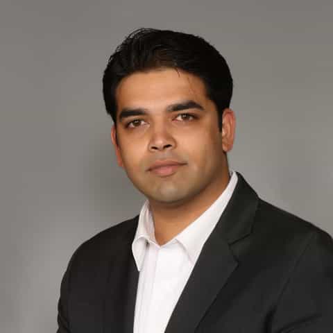 This is a profile image of Charag Krishnan
