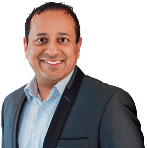 This is a profile image of Kedar Naik