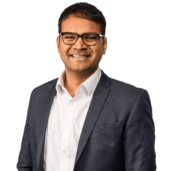 This is a profile image of Ashwin Mohandas