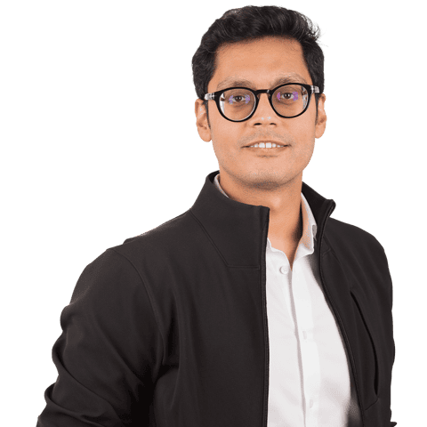 This is a profile image of Karan Soni