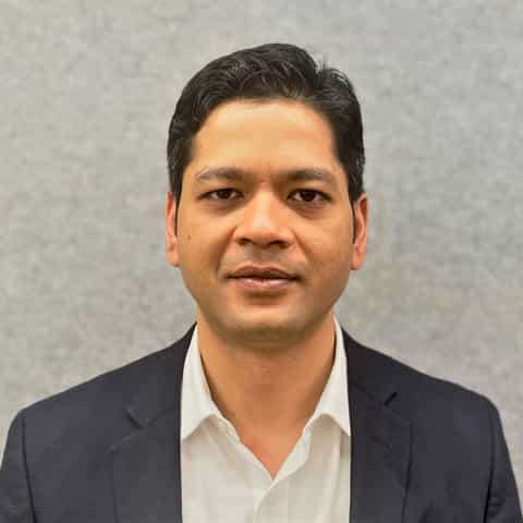 This is a profile image of Milan Mitra
