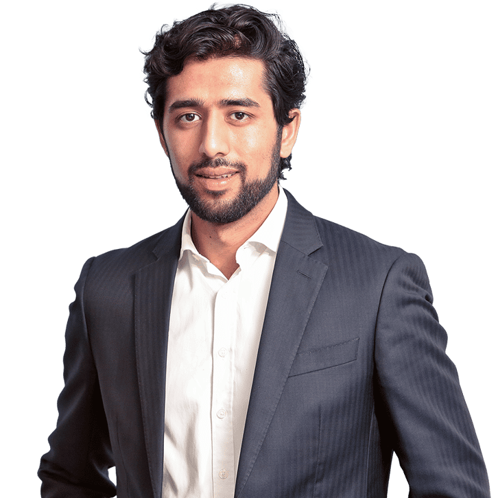This is a profile image of Uzayr Jeenah