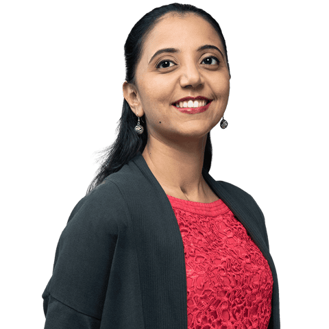 This is a profile image of Vidhya Ganesan