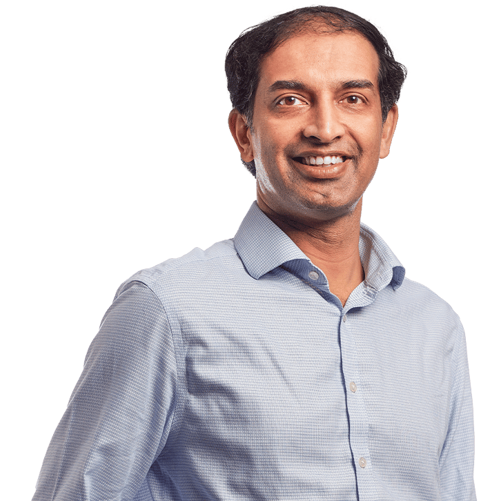 This is a profile image of Arvind Govindarajan